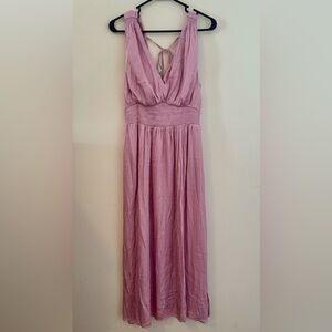 Elegant Pink Women's Dress